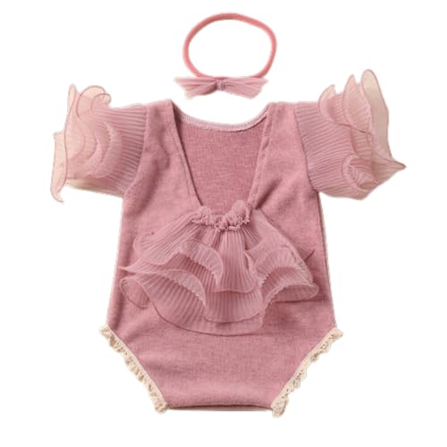 Shntig Foto-Requisiten für Neugeborene, Schleife, Stirnband, rückenfrei, Overall, Posierende Kleidung, Baby-Fotoanzug, Baby-Fotokleidung, Kostüm Shntig Foto-Requisiten für Neugeborene, Schleife, Stirnband, rückenfrei, Overall, Posierende Kleidung, Baby-Fotoanzug, Baby-Fotokleidung, Kostüm von Shntig