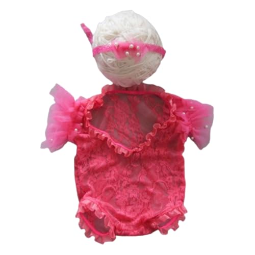 Shntig Neugeborene Foto Requisiten Stirnband Spitze Overall Posing Kleidung Baby Fotografie Anzug Rückenfrei Prinzessin Strampler Säugling Kostüm Shntig Neugeborene Foto Requisiten Stirnband Spitze Overall Posing Kleidung Baby Fotografie Anzug Rückenfrei Prinzessin Strampler Säugling Kostüm von Shntig