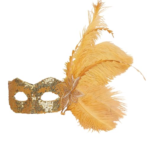 Shntig Pailletten Venezianer Maske Gefiederte Halbe Gesichtsmaske Eyemask Für Maskeraden Proms Halloween Party Cosplay Fotoshootte Masqueraden Shntig Pailletten Venezianer Maske Gefiederte Halbe Gesichtsmaske Eyemask Für Maskeraden Proms Halloween Party Cosplay Fotoshootte Masqueraden von Shntig
