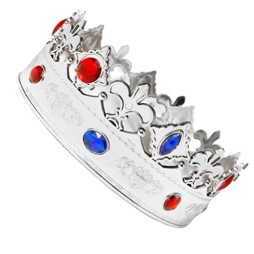 Shntig Royal King Crowns Party Erwachsene Kid King Queen Crowns Party Kopfbedeckung Für Halloween Cosplay Und Geburtstagsfeiern Shntig Royal King Crowns Party Erwachsene Kid King Queen Crowns Party Kopfbedeckung Für Halloween Cosplay Und Geburtstagsfeiern von Shntig