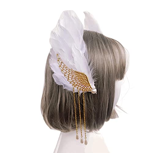 Wing Hair Clip Anime Cosplay Side Clip Party Kostüm Kopfschmuckinnen Weibliche Mädchen Halloween Party Kopfbedeckung Kopfbedeckung von Shntig
