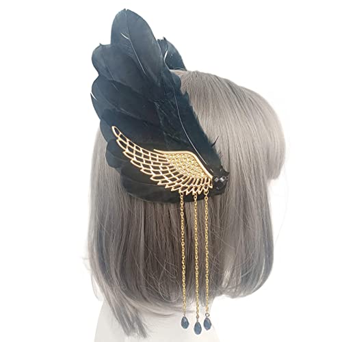 Wing Hair Clip Anime Cosplay Side Clip Party Kostüm Kopfschmuckinnen Weibliche Mädchen Halloween Party Kopfbedeckung Kopfbedeckung von Shntig