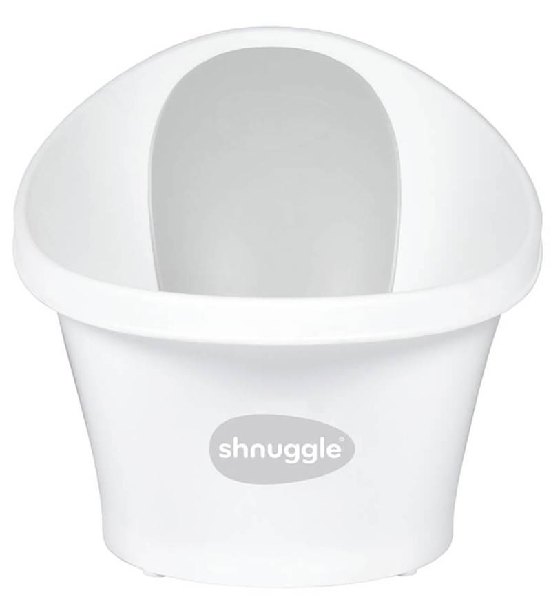 Shnuggle Badewanne - Baby - Weiß m. Grau - Shnuggle - One Size - Körperpflegemittel Shnuggle Badewanne - Baby - Weiß m. Grau - Shnuggle - One Size - Körperpflegemittel von Shnuggle