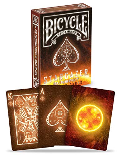 Shop4top Bicycle Stargazer Sunspot Spielkarten Magische Tricks Poker Cards Decks von Shop4top