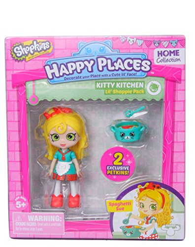 Shopkins – Happy Places – Spaghetti Sue – 1 Puppe mit Zubehör von Shopkins