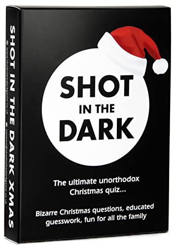 Shot in the Dark: Weihnachts-Quiz-Edition, ab 2 Spielern, Erwachsene, Jugendliche, Kinder und Familien, ideales Geschenk für Weihnachtsstrumpf Shot in the Dark: Weihnachts-Quiz-Edition, ab 2 Spielern, Erwachsene, Jugendliche, Kinder und Familien, ideales Geschenk für Weihnachtsstrumpf von Shot in the Dark