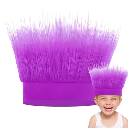 Shouxiut Haariges Kostüm-Stirnband, lustige und flauschige verrückte Haarperücke, Troll-Haar, Halloween-Kostüm-Zubehör, Troll-Stirnband, bequeme Kopfbedeckung, ermutigende Requisiten für Kostüm Shouxiut Haariges Kostüm-Stirnband, lustige und flauschige verrückte Haarperücke, Troll-Haar, Halloween-Kostüm-Zubehör, Troll-Stirnband, bequeme Kopfbedeckung, ermutigende Requisiten für Kostüm von Shouxiut