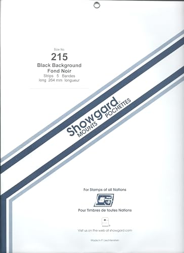 Showgard Stempelhalter im Streifen-Stil, Schwarz, Größe 215 von Showgard