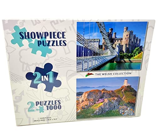 Showpiece Puzzles 2 x 1000-teilige Kollektion (Wales) von Showpiece Puzzles