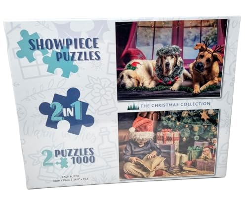 Showpiece Puzzles 2 x 1000-teilige Kollektion (Weihnachten) von Showpiece Puzzles