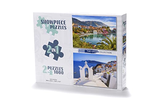Showpiece Puzzles 2 x 1000-teilige Sammlung (Griechenland) von Showpiece Puzzles