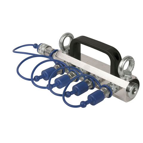 Showtec CO2 3/8 Q-Lock 4-way distributor Bühneneffekt Zubehör von Showtec