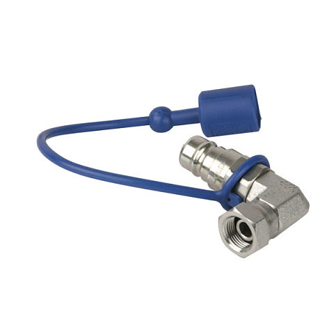 Showtec CO2 90° 3/8 to Q-lock adapter male Bühneneffekt Zubehör von Showtec