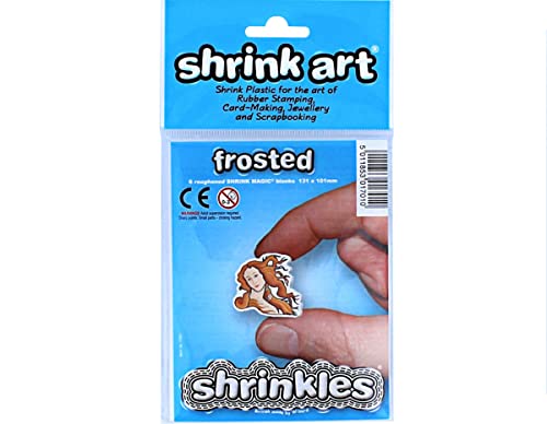 Original Shrinkles, Mattierte Shrink Art Craft Sheets (Small Pack) von Shrink Art