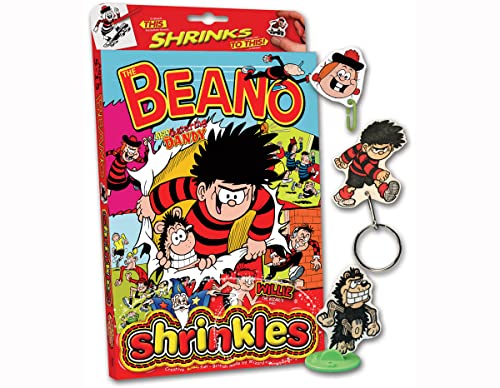 Beano magisches Kunststoff-Set mit 6 Designs und Zubehör von Shrinkles