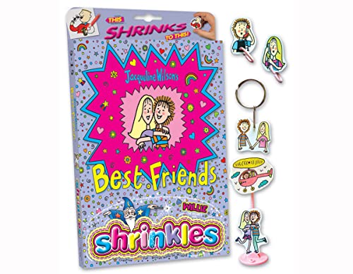 Jacqueline Wilson's Best Friends Magisches Kunststoff-Set mit 6 Designs und Zubehör von Shrinkles