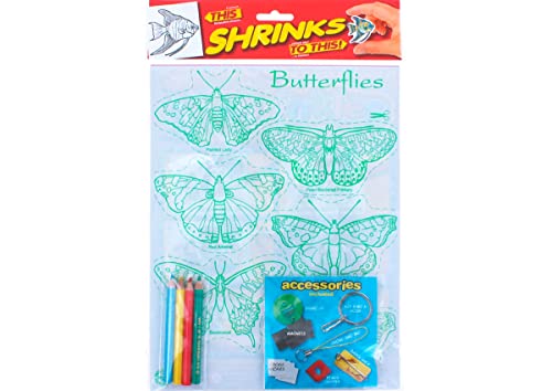 Shrinkles Magisches Kunststoff-Set mit 6 Motiven und Zubehör von Shrinkles