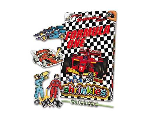 Shrinkles S1425 Shrink Art Plastic Bumper Box Activity Set Formula One F1 by, bunt von Shrinkles