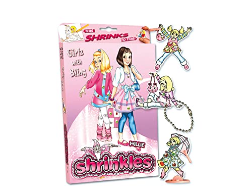 Shrinkles S1451 Kunststoff magische Stoßstange Aktivität Set Girlz mit Bling, bunt Shrinkles S1451 Kunststoff magische Stoßstange Aktivität Set Girlz mit Bling, bunt von Shrinkles