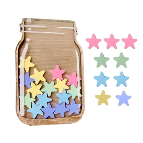 Belohnungsglas Klassenzimmer | Personalisiertes Belohnungsglas | 25 Sterne Belohnungsglas | Belohnungsgläser Für Kinder | Belohnungsglas Für Schüler, Jungens Und Mädchen | Niedliche Für Schule Belohnungsglas Klassenzimmer | Personalisiertes Belohnungsglas | 25 Sterne Belohnungsglas | Belohnungsgläser Für Kinder | Belohnungsglas Für Schüler, Jungens Und Mädchen | Niedliche Für Schule von Shuangliao