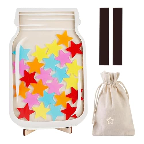 Shuangliao Belohnungsglas Für Kinder | Personalisiertes Belohnungsglas | 30 Sterne Belohnungsglas | Motivierendes Belohnungsglas | Magnetisches Belohnungsglas Für Klassenzimmer | Niedliche Für Schule Shuangliao Belohnungsglas Für Kinder | Personalisiertes Belohnungsglas | 30 Sterne Belohnungsglas | Motivierendes Belohnungsglas | Magnetisches Belohnungsglas Für Klassenzimmer | Niedliche Für Schule von Shuangliao