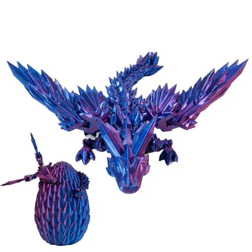 Shuangliao Dragon Egg - Drachenei Mit Drache, Printed Dragon Spielzeug Im Ei, Gedruckter Drache Im Ei, Voll Beweglicher Drache Kristalldrache Mit Drachenei, Flexible Gedruckte Dracheneier Geschenk Shuangliao Dragon Egg - Drachenei Mit Drache, Printed Dragon Spielzeug Im Ei, Gedruckter Drache Im Ei, Voll Beweglicher Drache Kristalldrache Mit Drachenei, Flexible Gedruckte Dracheneier Geschenk von Shuangliao