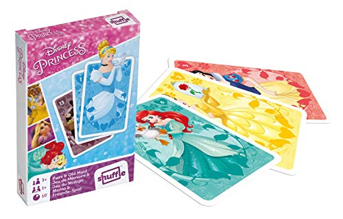 Cartamundi Disney Prinzessinnen-Spielkarten und alte Dienstmädchen, 1 Deck von Shuffle
