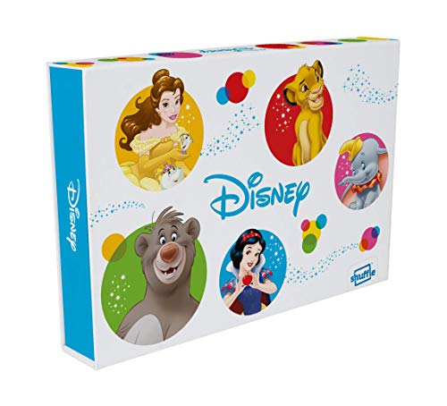 Shuffle Disney Classic-Kollektionsset, Sonderkollektion mit 8 Disney Cartamundi Kartenspielen von Shuffle