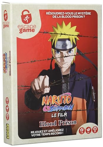 Escape Game - Naruto Shippuden: Blood Prison - Brettspiel - Made in France von Shuffle