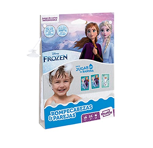 Shuffle Frozen Wasserfestes Kartenspiel für Kinder, wasserdicht, für Paare und Rätsel von Shuffle