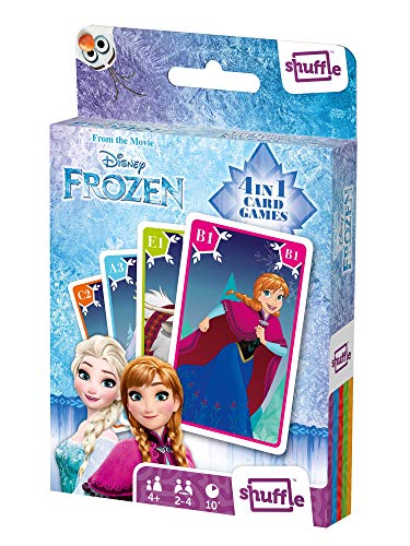 Shuffle Kartenspiel Fun 4 in 1 Frozen von Shuffle