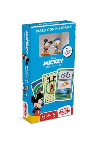 Shuffle Mickey and Friends - Eine Kinderspielzeug mit Geschichten - Kartenspiel für Kinder mit den berühmtesten Figuren von Disney von Shuffle