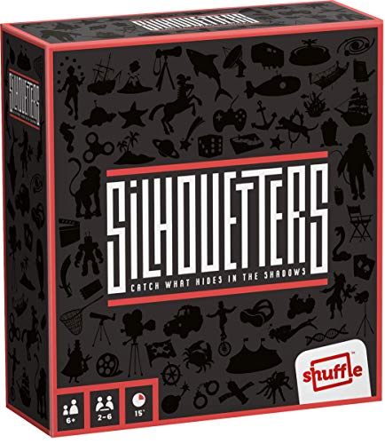 Shuffle Silhouetters Kartenspiel, schnelles Wortspiel, für 2–6 Spieler, tolles Geschenk für Kinder ab 6 Jahren Shuffle Silhouetters Kartenspiel, schnelles Wortspiel, für 2–6 Spieler, tolles Geschenk für Kinder ab 6 Jahren von Shuffle