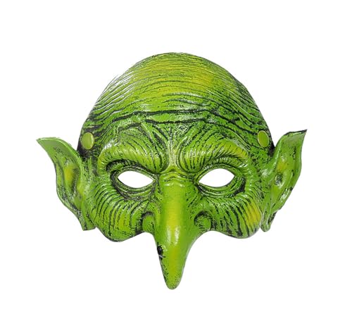 Hexenmaske grün Halloween Karneval Party Bühnenrequisiten Hexenmaske grün Halloween Karneval Party Bühnenrequisiten von Shukqueen