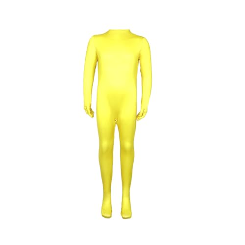 Shukqueen Uni Spieluhr, Cosplay-Kostüm, Sprunki-Rollen-Overall, gelb, Halloween, Party, Performance-Kostüme, 170 cm von Shukqueen