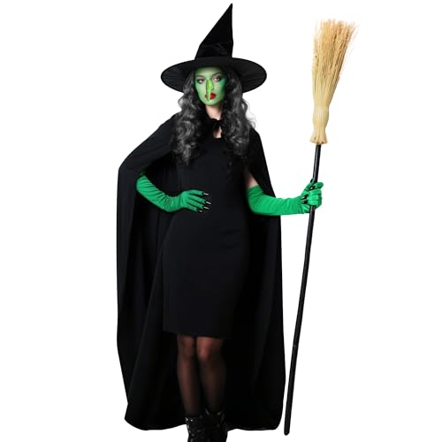 Shupakul Halloween-Kostüm für alte Hexe, Cosplay, Halloween, alte Hexe für Erwachsene, Halloween-Hexenkostüm-Set Shupakul Halloween-Kostüm für alte Hexe, Cosplay, Halloween, alte Hexe für Erwachsene, Halloween-Hexenkostüm-Set von Shupakul