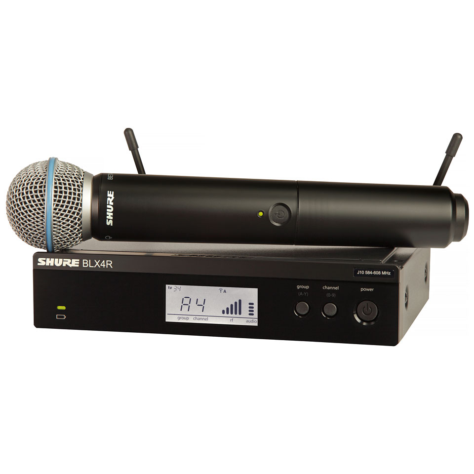 Shure BLX24RE/B58-S8 Funkmikrofon Shure BLX24RE/B58-S8 Funkmikrofon von Shure