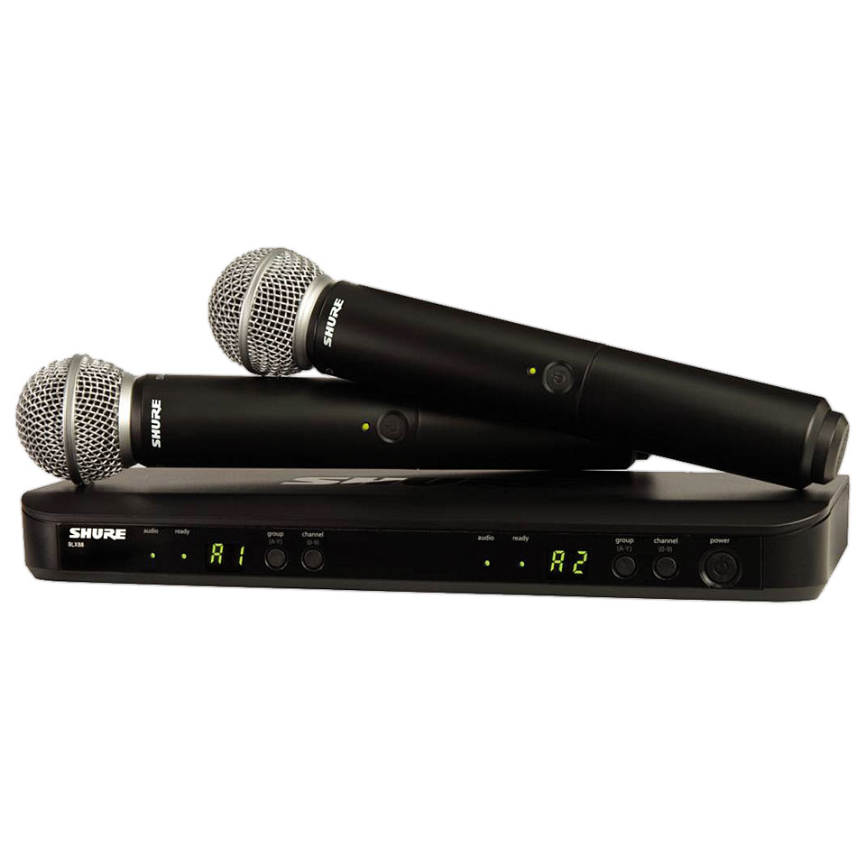 Shure BLX288E/SM58-S8 Funkmikrofon Shure BLX288E/SM58-S8 Funkmikrofon von Shure