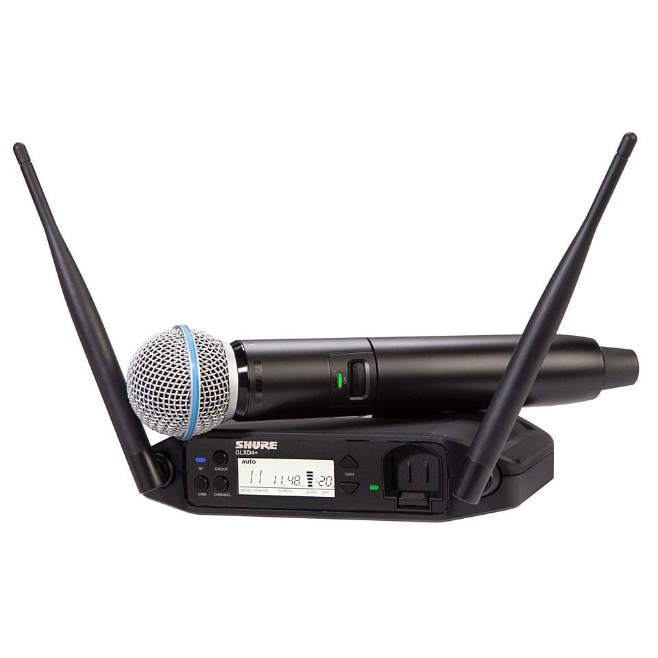 Shure GLXD24+E/B58-Z4 Funkmikrofon Shure GLXD24+E/B58-Z4 Funkmikrofon von Shure