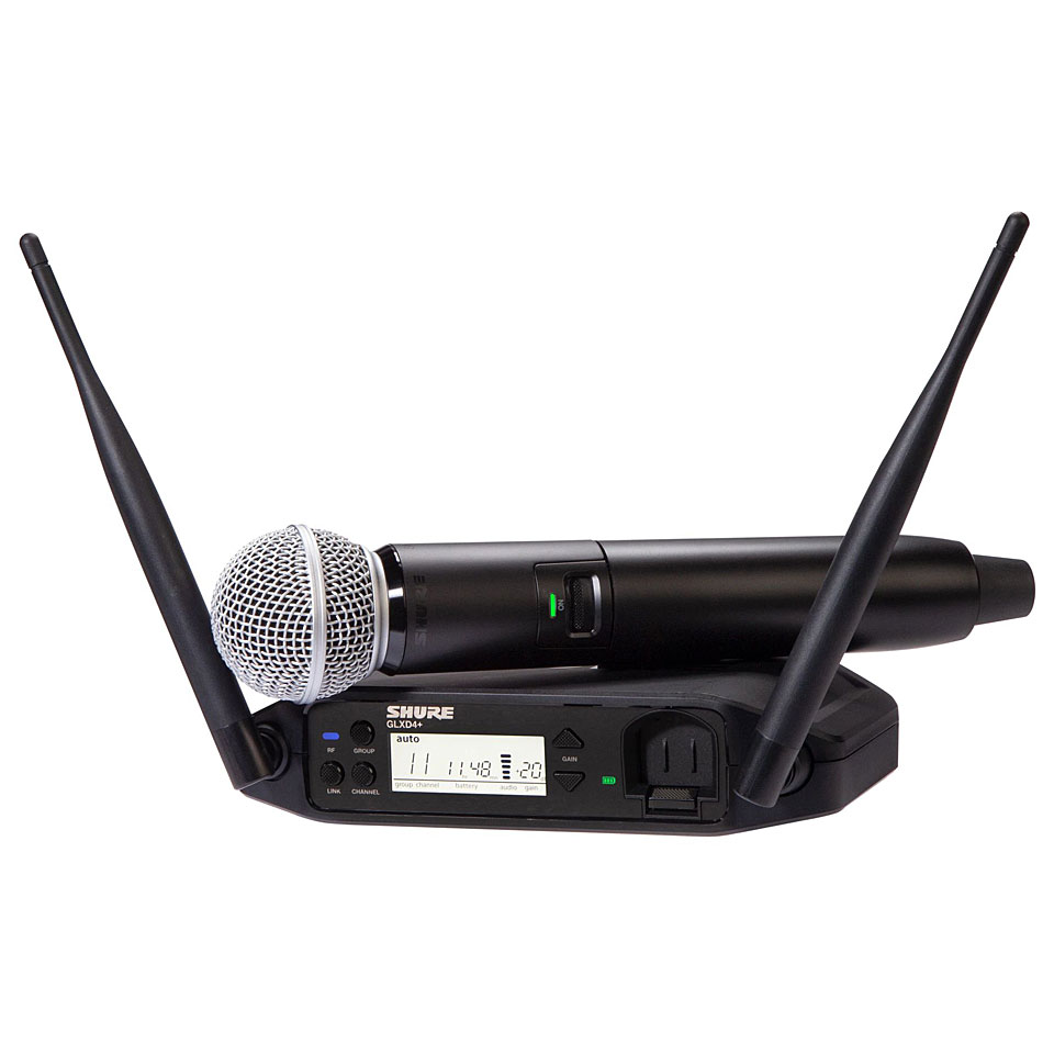 Shure GLXD24+E/SM58-Z4 Funkmikrofon Shure GLXD24+E/SM58-Z4 Funkmikrofon von Shure