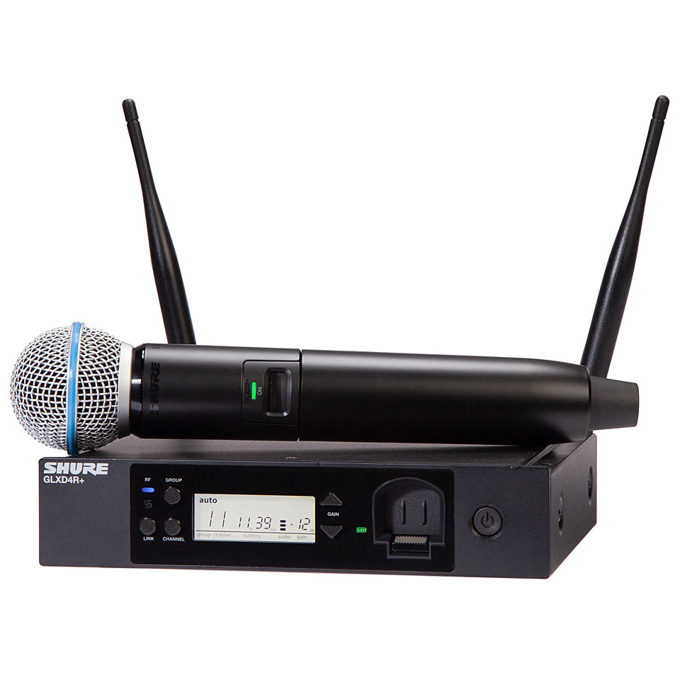 Shure GLXD24R+E/B58-Z4 Funkmikrofon Shure GLXD24R+E/B58-Z4 Funkmikrofon von Shure