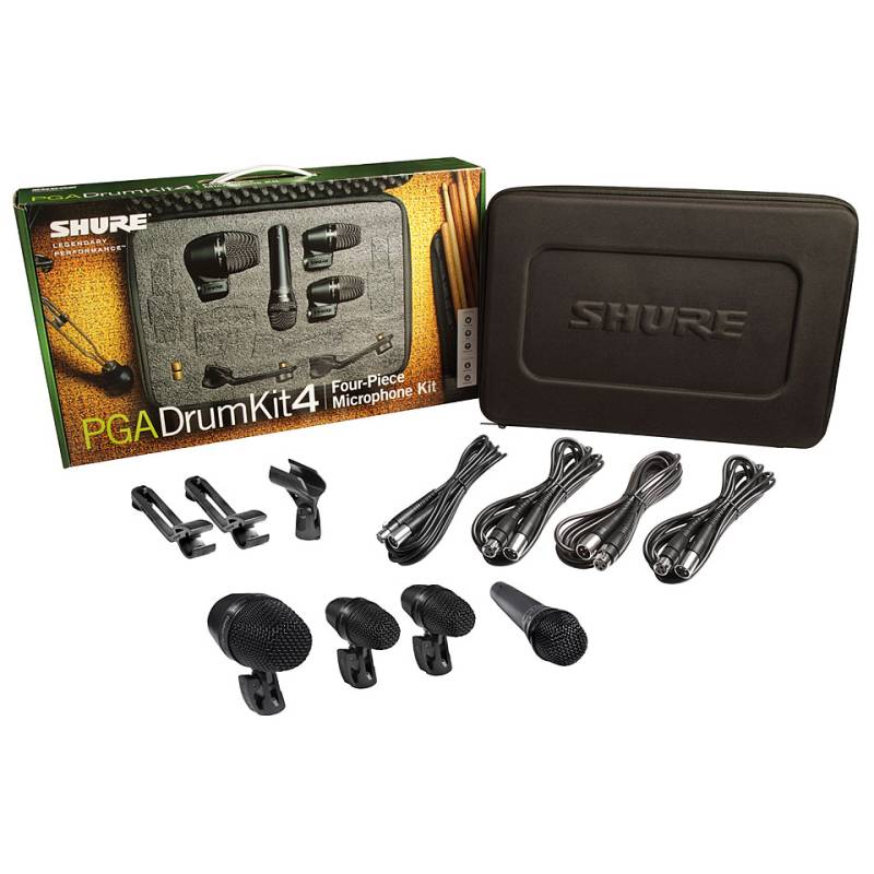 Shure PGADRUMKIT4 Mikrofon-Bundle von Shure