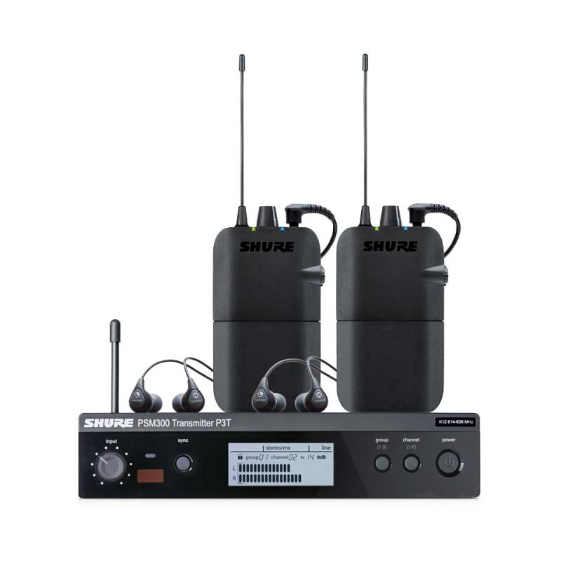 Shure PSM 300 Twinpack S8 In-Ear System (drahtlos) von Shure