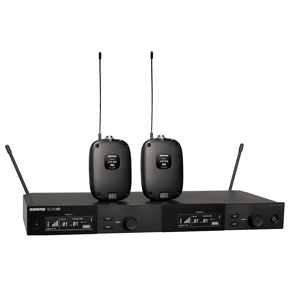 Shure SLXD14DE S50 Gitarrensender Shure SLXD14DE S50 Gitarrensender von Shure