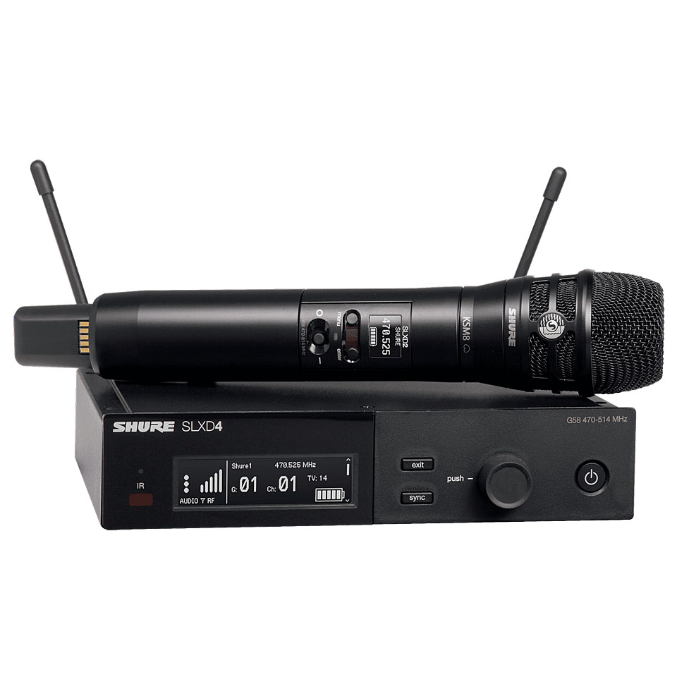 Shure SLXD24E/K8B L56 Funkmikrofon Shure SLXD24E/K8B L56 Funkmikrofon von Shure