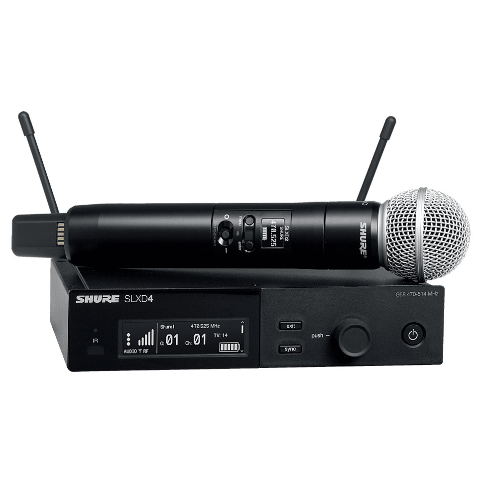 Shure SLXD24E/SM58 S50 Funkmikrofon Shure SLXD24E/SM58 S50 Funkmikrofon von Shure