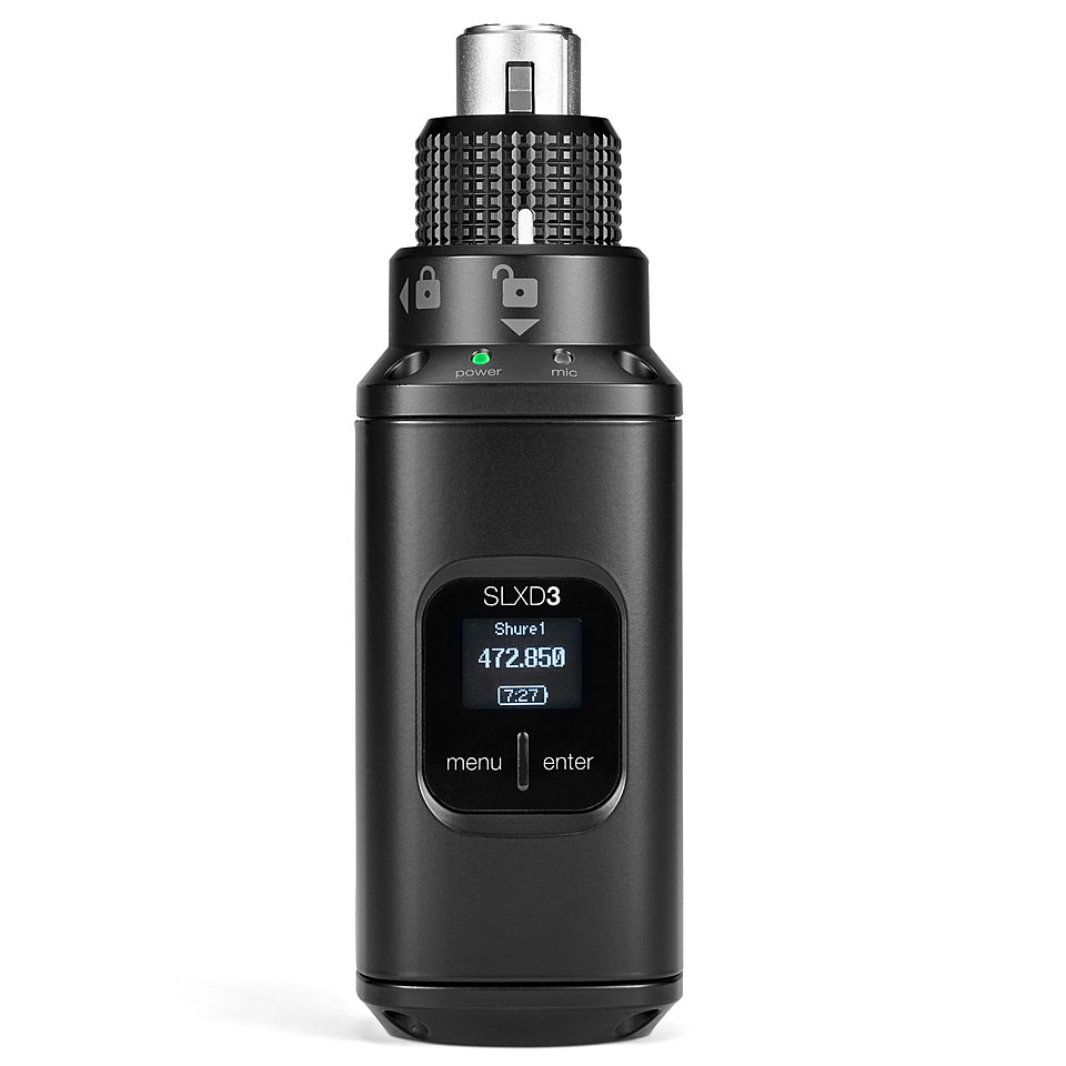 Shure SLXD3 S50 plug-on transmitter Einzelkomponente Shure SLXD3 S50 plug-on transmitter Einzelkomponente von Shure