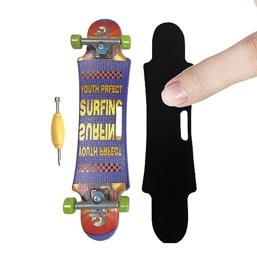 Shurzzesj Mini-Skateboards | Rutschfestes kreatives Mini-Spielzeug,Langlebige, professionelle Finger-Skateboards für Kinder, Lernspielzeug für Jugendliche und Erwachsene von Shurzzesj