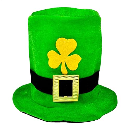 Shxupjn Grüner Kobold-Zylinderhut | Kobold-Cosplay-Kostüm-Hüte für Herren – Deluxe-Koboldhut, Teens Saint Patricks, Kostüm-Hüte für St. Patrick, Versammlungen Shxupjn Grüner Kobold-Zylinderhut | Kobold-Cosplay-Kostüm-Hüte für Herren – Deluxe-Koboldhut, Teens Saint Patricks, Kostüm-Hüte für St. Patrick, Versammlungen von Shxupjn