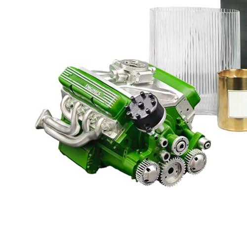 Shxupjn Motorbau-Set | Motor-Miniatur, Kunstharz, kreative Schreibtischdekoration für Werkstatt, Bildung, Sammler, Garage, Zuhause, Geburtstag, Arbeitsplatz, Ausstellung, Klassenzimmer von Shxupjn